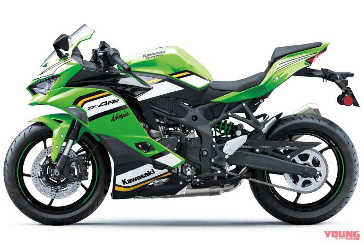 ラムエア80馬力のカワサキ「ニンジャZX-4R SE」「ニンジャZX-4RR KRT