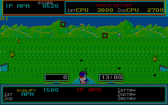 Oh!FM-7 : ハイパーオリンピック'84（デービーソフト／発売中止