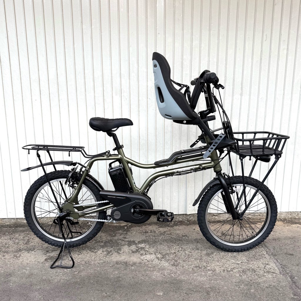 納車紹介】パナソニック EZ O.Cグリーン 子乗せカスタム 前乗せ – csn