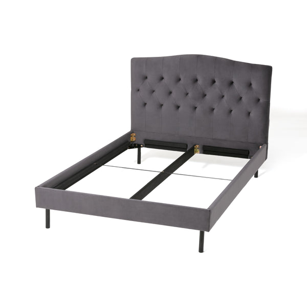 ブリッサ ベッド ディンプル ダブル ダークグレー | Francfranc