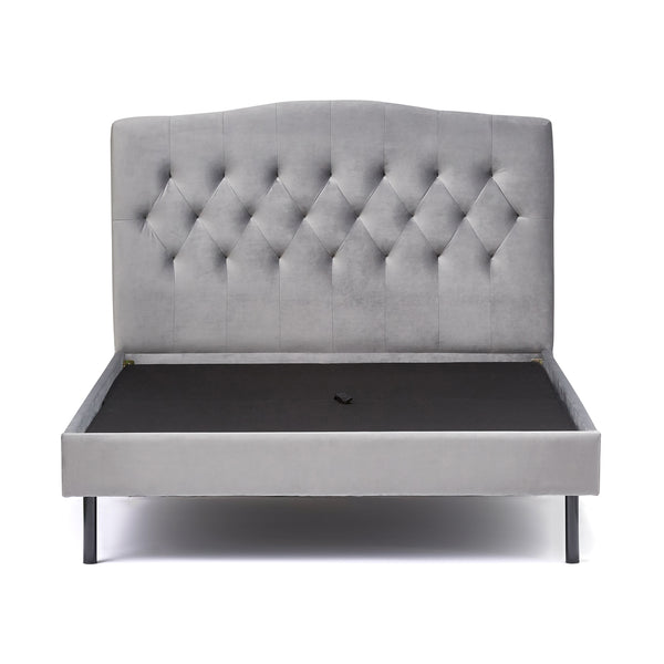 ブリッサ ベッド ディンプル ダブル グレー | Francfranc（フラン