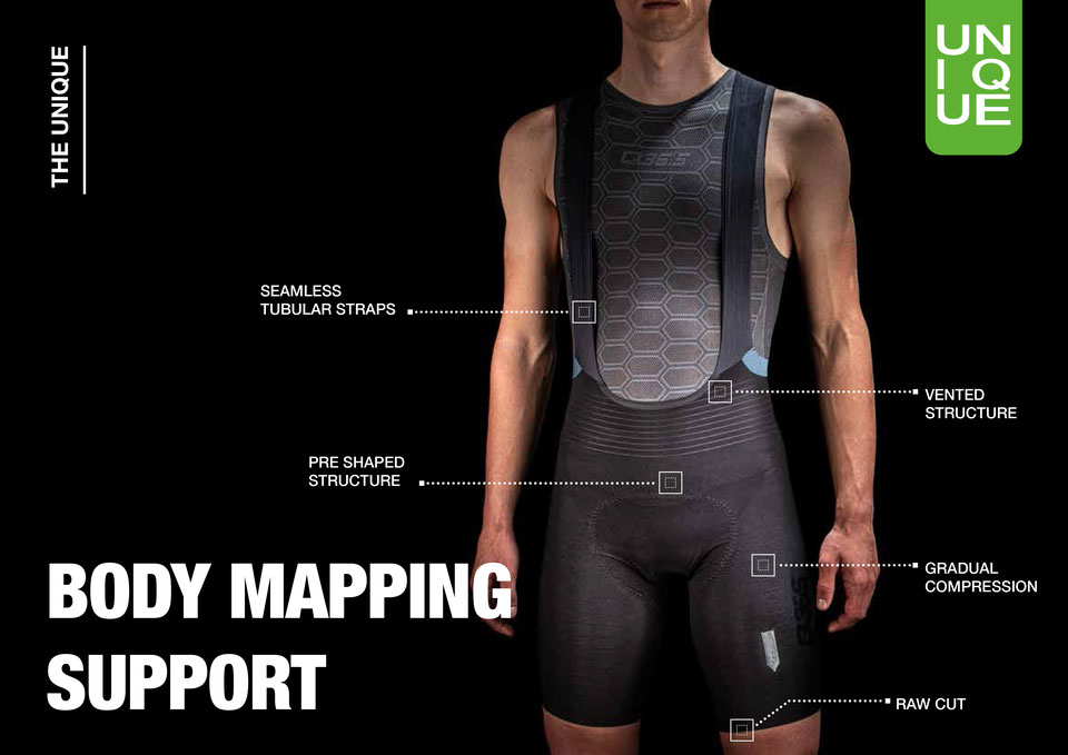 小雨を弾くサイクルパンツで知られるイタリア「Q36.5」からNEWビブ