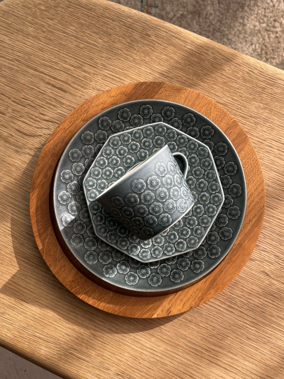 イェンス・クイストゴー アズール カップ&ソーサー プレート 北欧