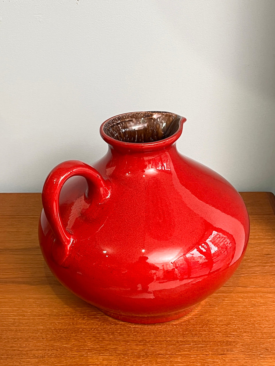 西ドイツヴィンテージ ファットラヴァ フラワーベース 花瓶/W.Germany