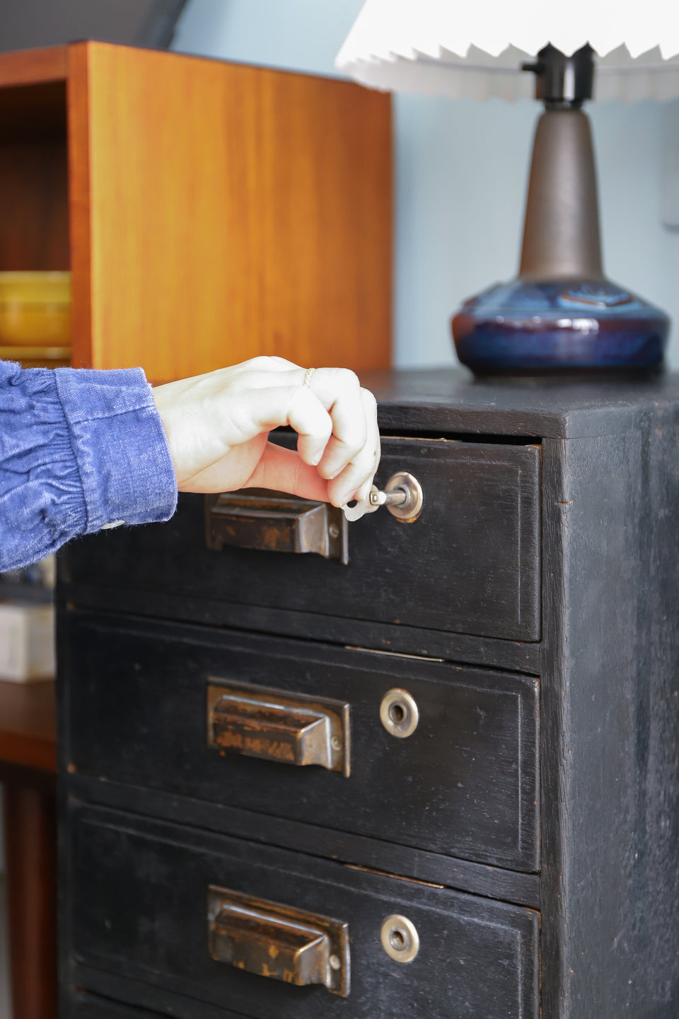 ジャパンヴィンテージ 小引き出し 古道具 レトロモダン/Small Drawer