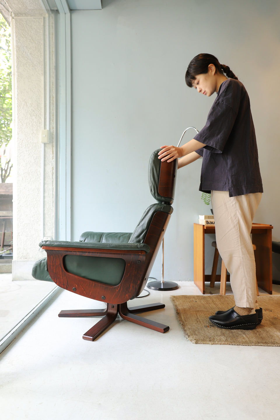 デンマークヴィンテージ ケべ パーソナルチェア 1Pソファ/Danish