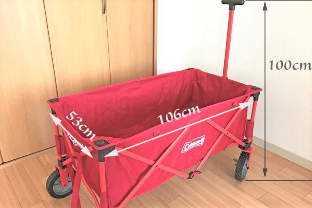 レビュー】コールマンのアウトドアワゴンを買ったよ！使ってみた感想