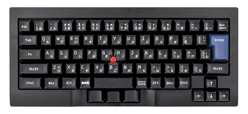 トラックポイントでキーマウよりも高速操作？「TEX Shinobi」の強み