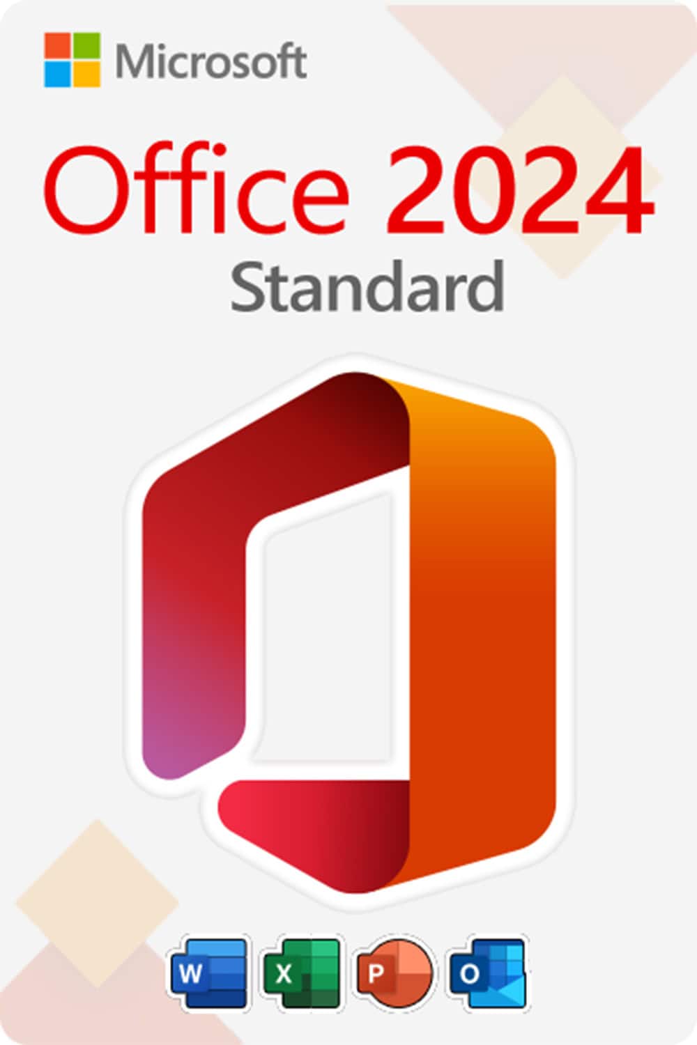 Microsoft Office 2024 Standard license for 3 devices