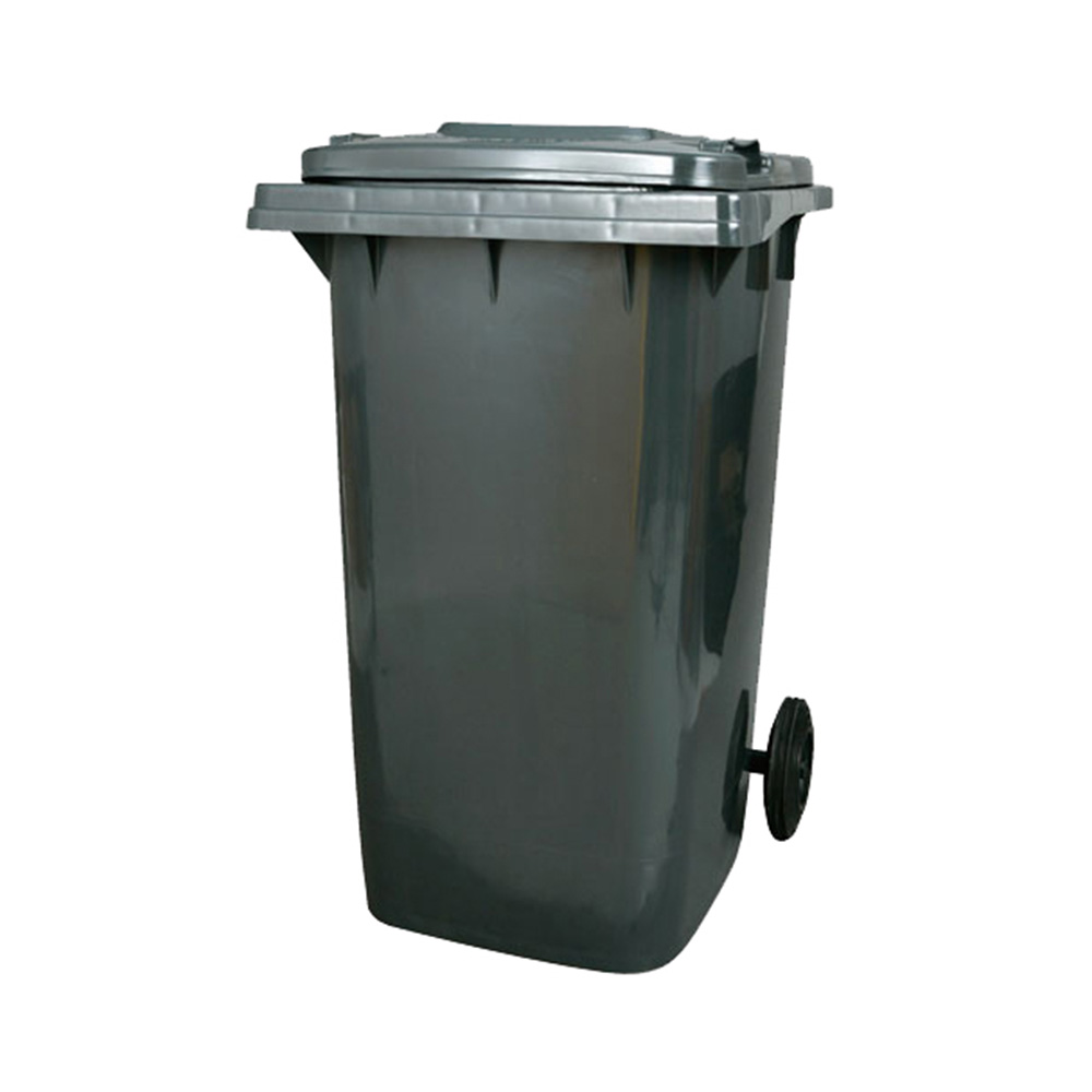 プラスチックトラッシュカン 240L (ゴミ箱 大容量 キャスター付き