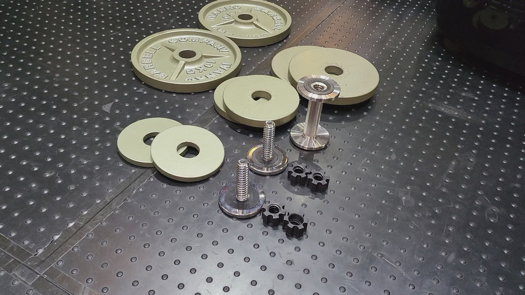 GFCダンベル オリンピックスクリューL – GentlemanFitnessClub