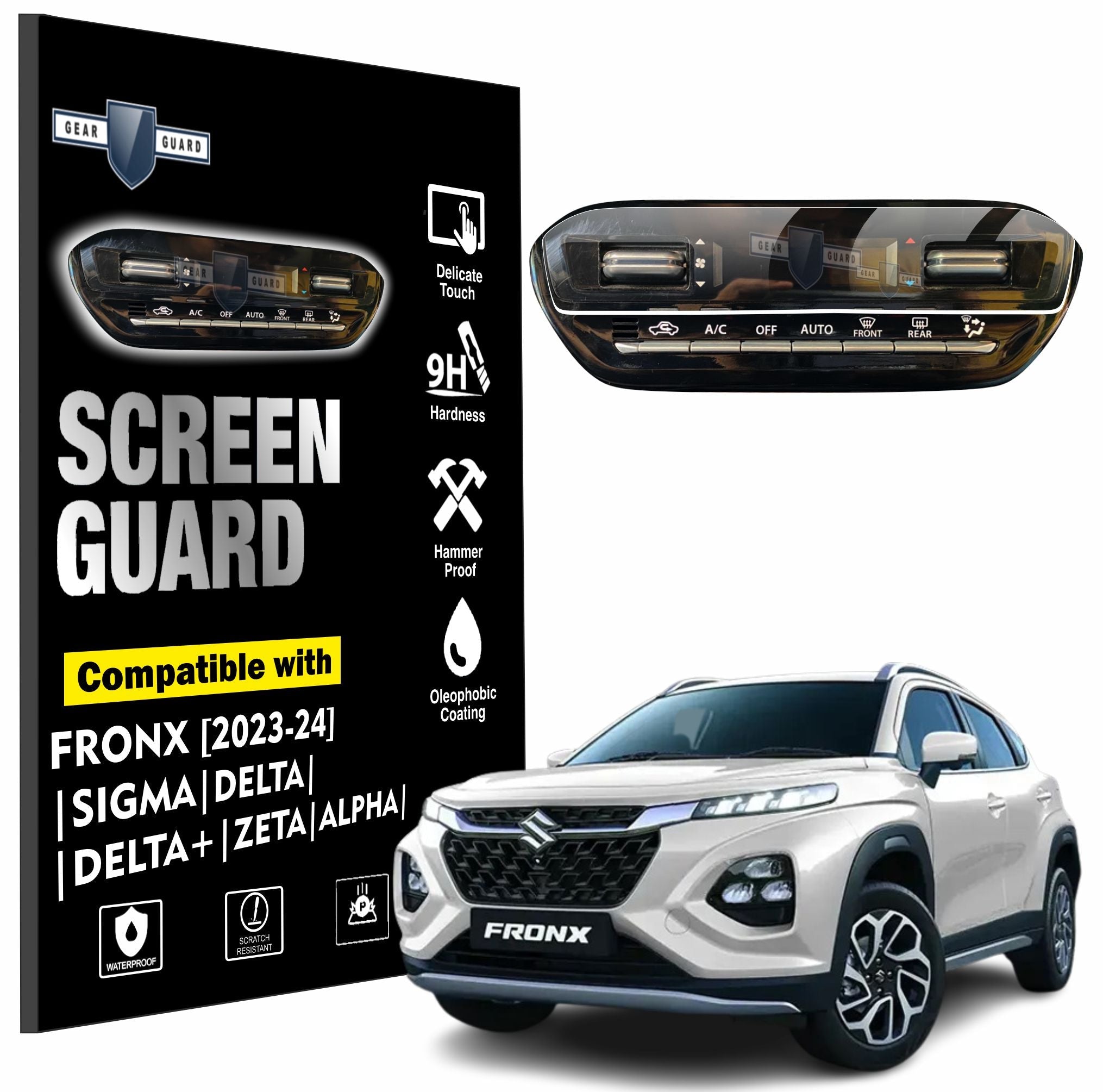Maruti Suzuki Fronx AC Panel Screen Guard [2023-2025]