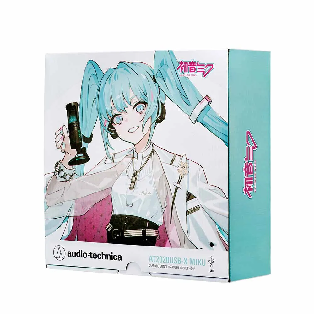 オーディオテクニカ、初音ミクコラボヘッドセット「ATH-M50xSTS-USB