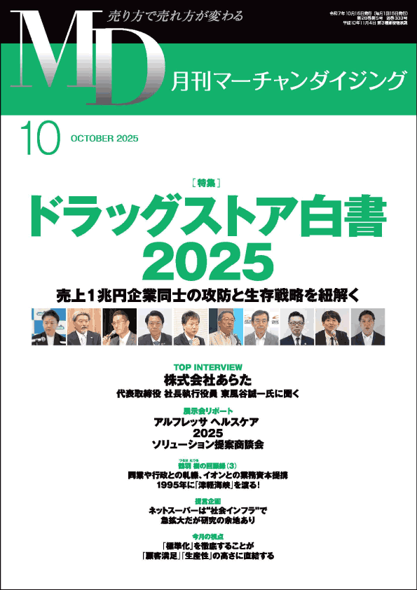 月刊マーチャンダイジング 2025年10月号 | ニュー・フォーマット研究所