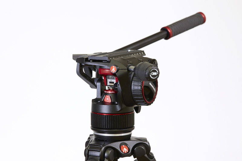 マンフロット ナイトロテック N8 フルードビデオ雲台」は