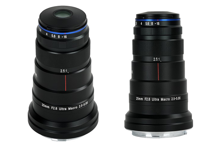 最大5倍のマクロレンズ「LAOWA 25mm F2.8 2.5-5× ULTRA MACRO