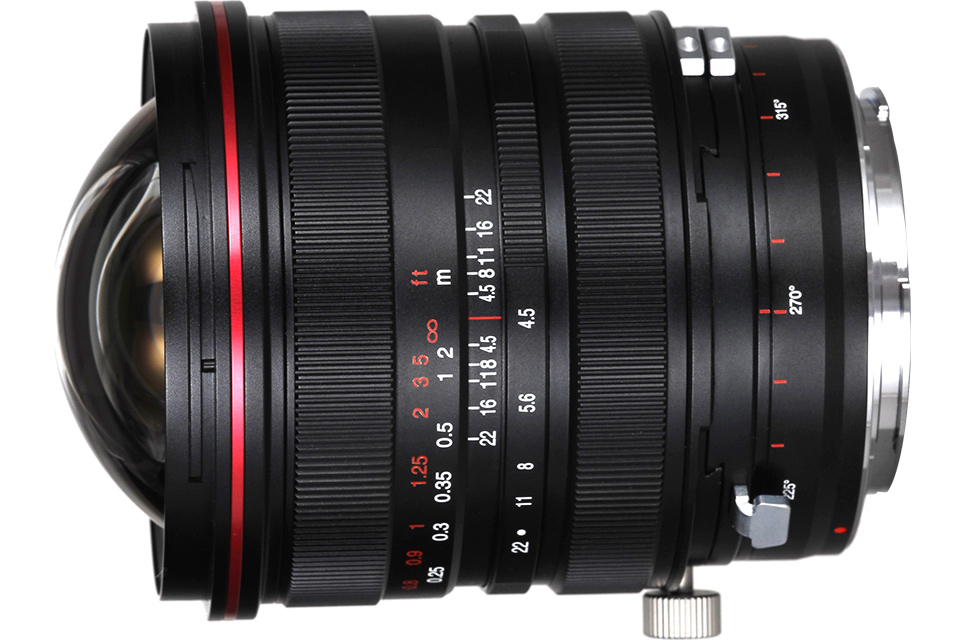 高層ビルを撮っても歪まない超広角110°のシフトレンズ「LAOWA 15mm F4