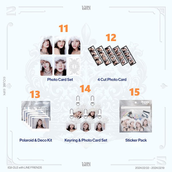Qoo10] Cube Entertainment (G) I-DLE [現場購入, 公式グ
