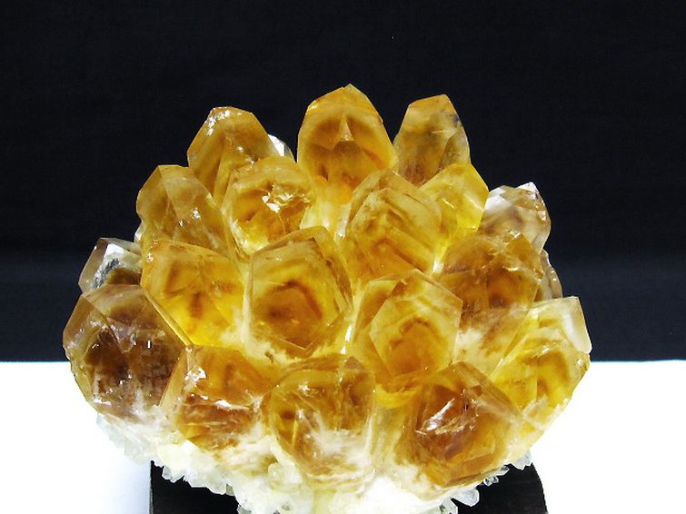 パワーストーン 天然石 シトリン 水晶クラスター[T802-5635]