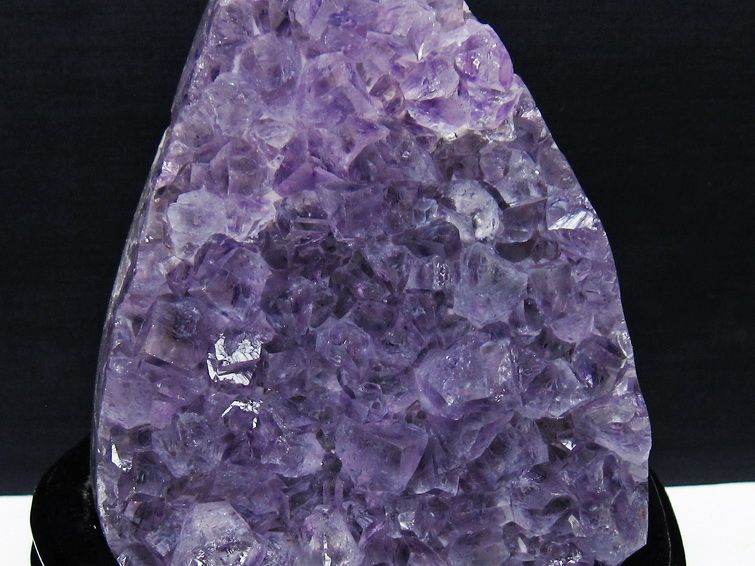 1.4Kgパワーストーン 天然石 ウルグアイ産アメジストクラスター[T95-11750]