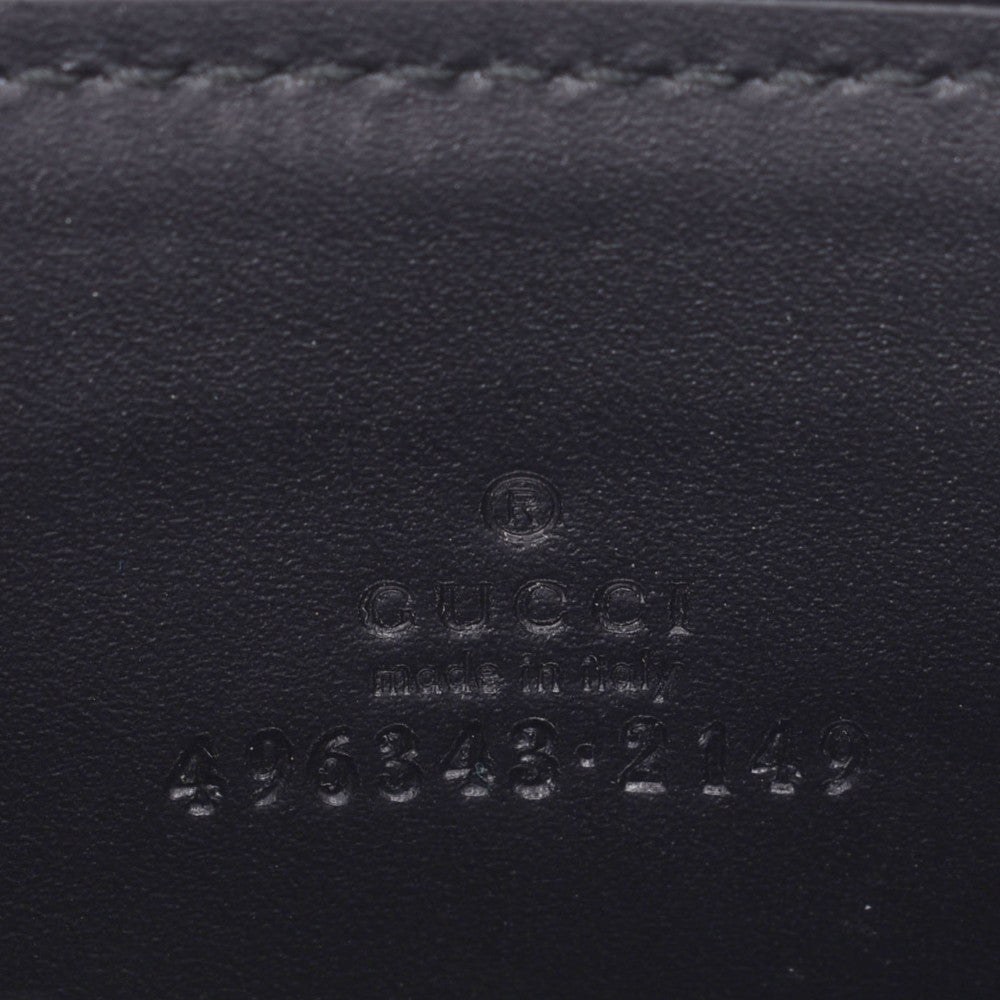 グッチナイトクーリエ 小銭入れ 黒 ユニセックス GGスプリーム