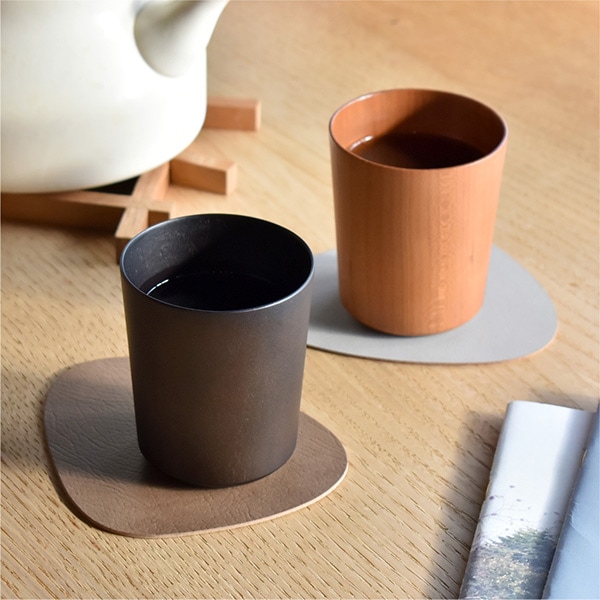 230ml】天然の木から削り出して仕上げた、薄さ約2mmの木製コップ