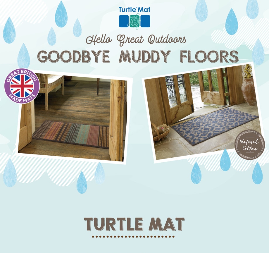 限定特価 玄関マット Turtle Mat (タートルマット) RHS Maple Leaf 60