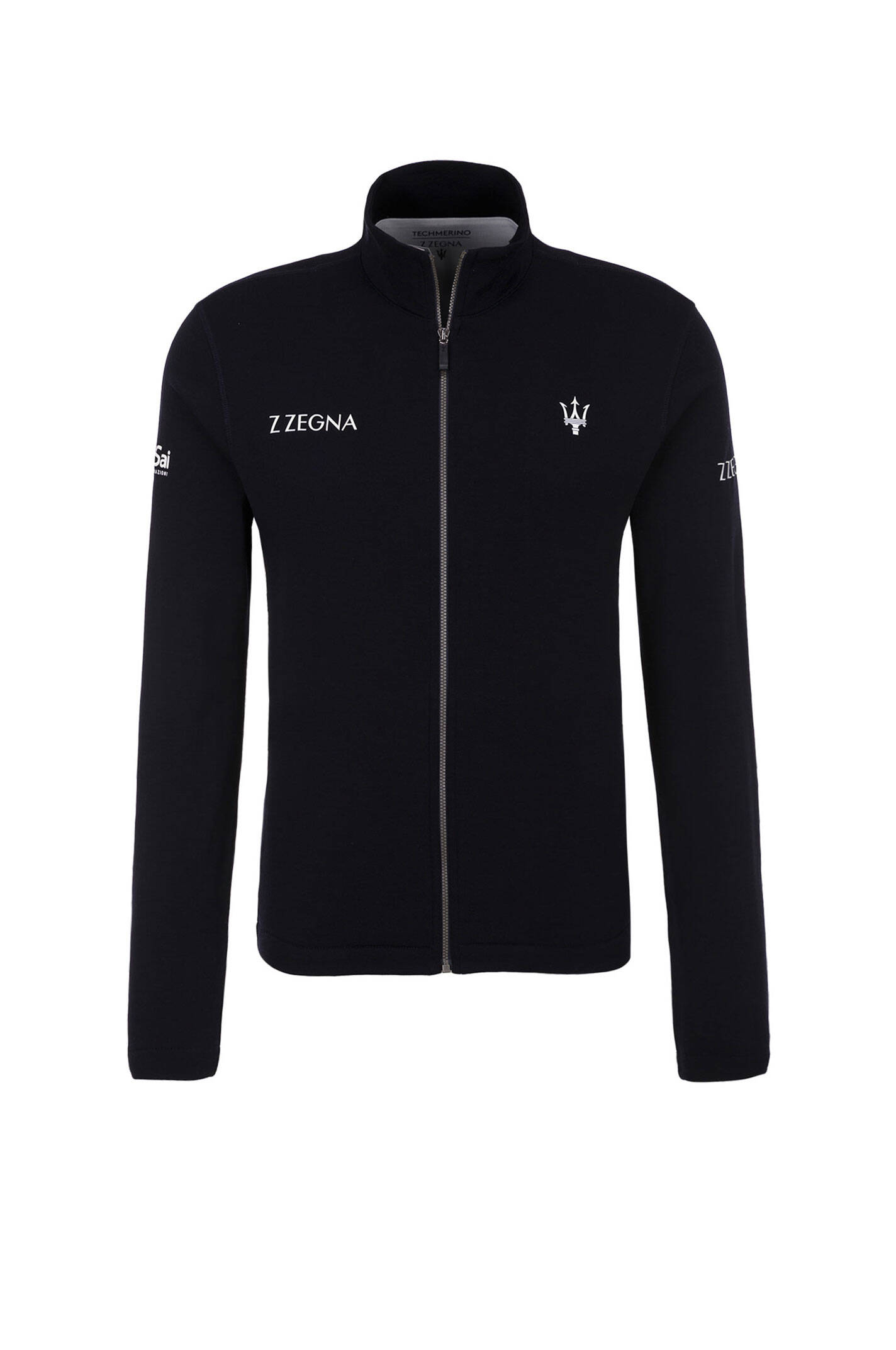 Maserati Sweatshirt Jacket Z Zegna | color Black | Gomez.pl/en