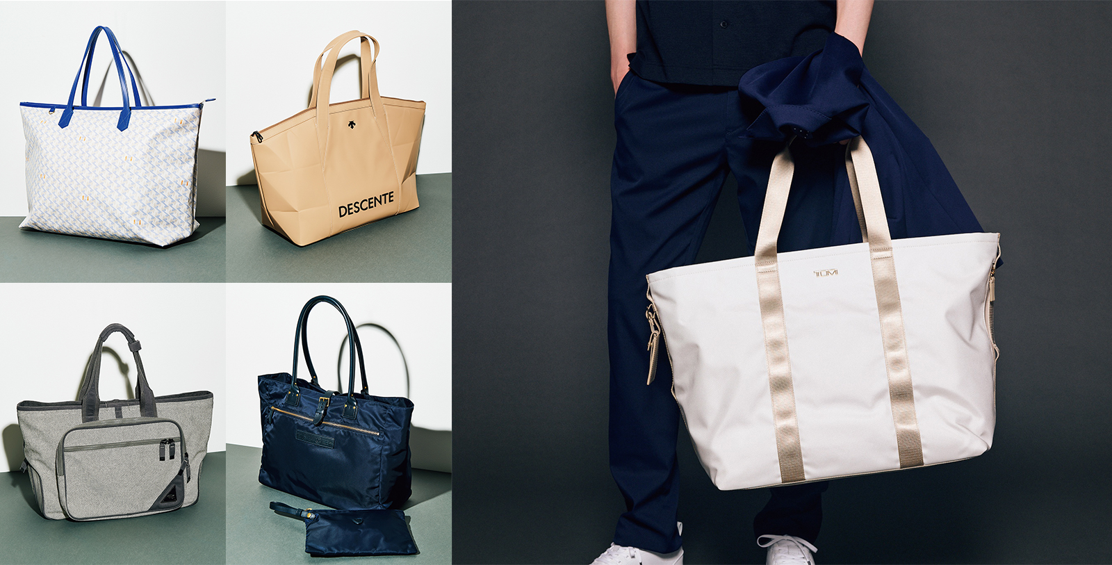 スポーティすぎない、品格のあるゴルフトートバッグ5選 | GOETHE