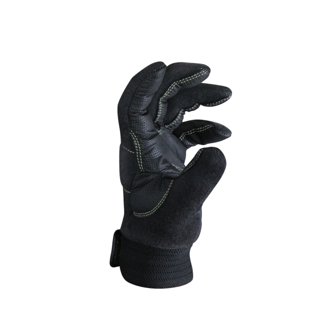 ガードレスキュー 手のひら滑り止め人工皮革 ブラック - ユアサ