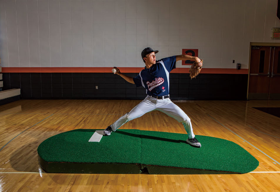 ポータブルマウンド ＜全面人工芝タイプ＞ | ポータブルピッチング