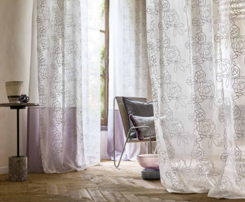 フジエテキスタイルのハクボレース｜東京のオーダーカーテンならgrandmore