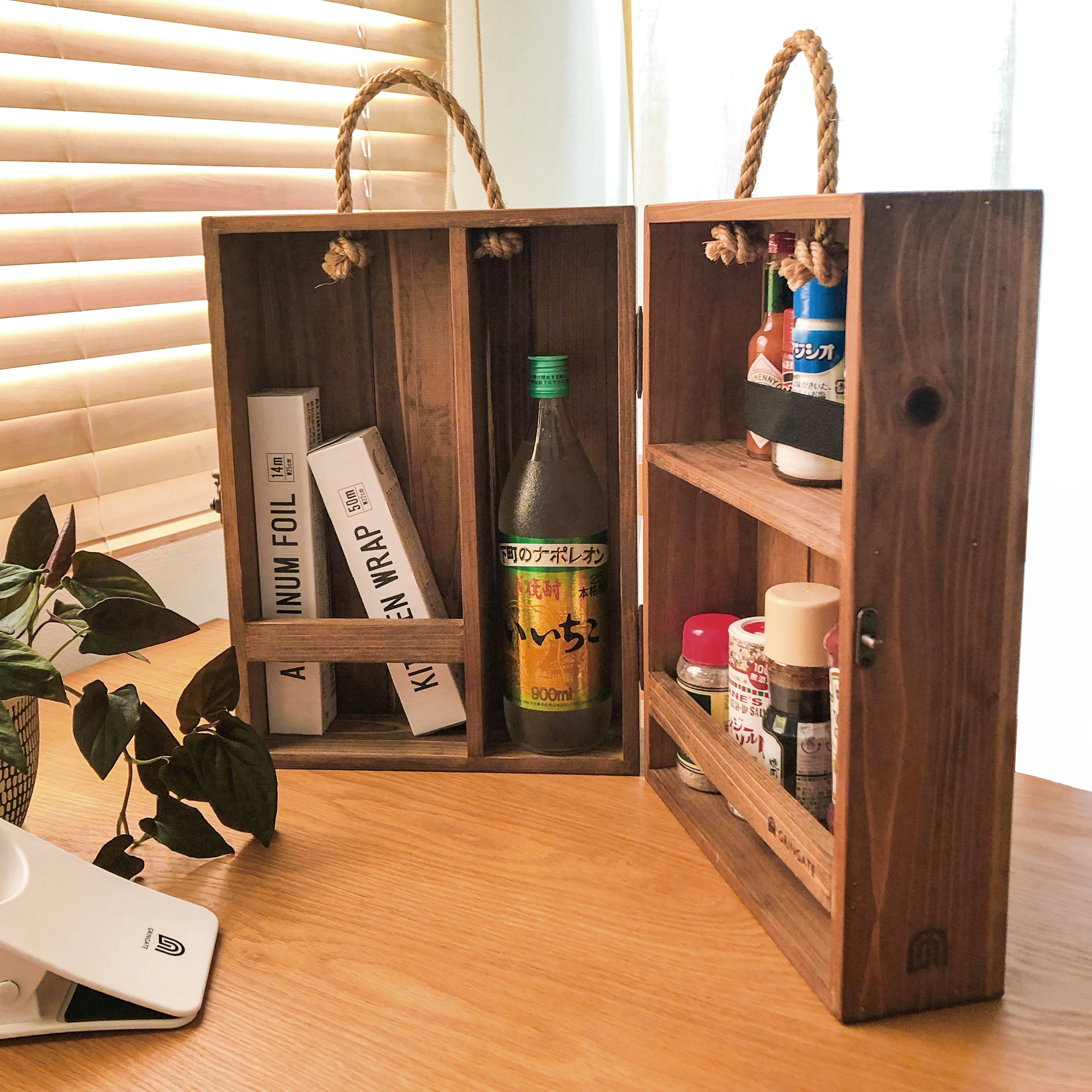 新品 スパイスボックス・スライドボックス・リッドトレーハーフ