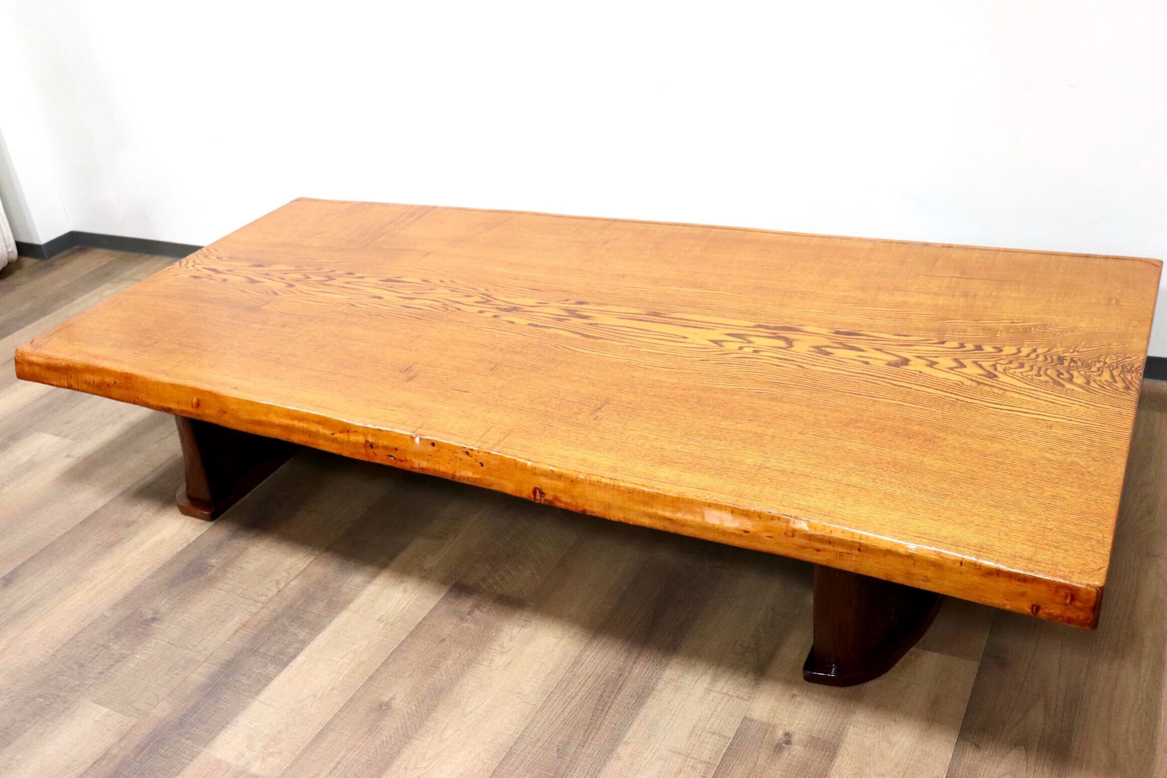 GMGF108○楡 ニレ材 無垢材 座卓 ちゃぶ台 ローテーブル リビング