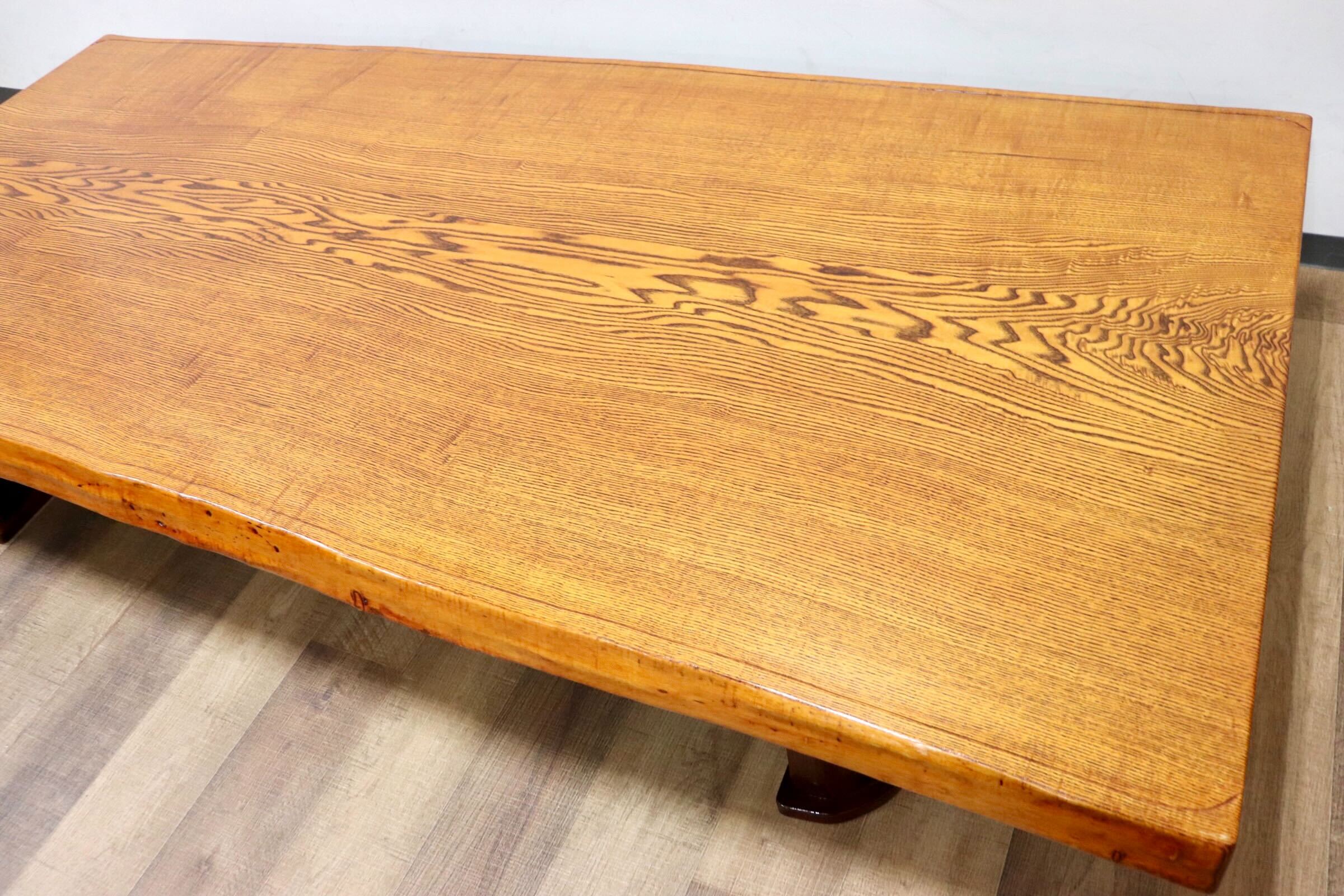 GMGF108○楡 ニレ材 無垢材 座卓 ちゃぶ台 ローテーブル リビング