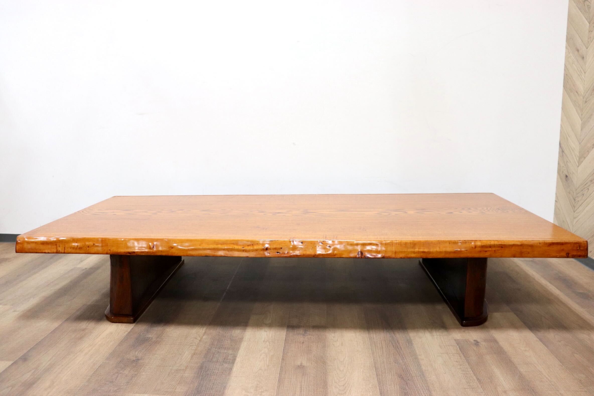 GMGF108○楡 ニレ材 無垢材 座卓 ちゃぶ台 ローテーブル リビング