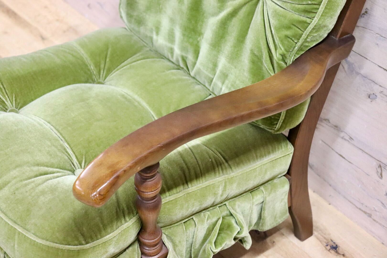 GMHH271B○飛騨産業 / HIDA キツツキ 穂高 1人掛けソファ アームチェア