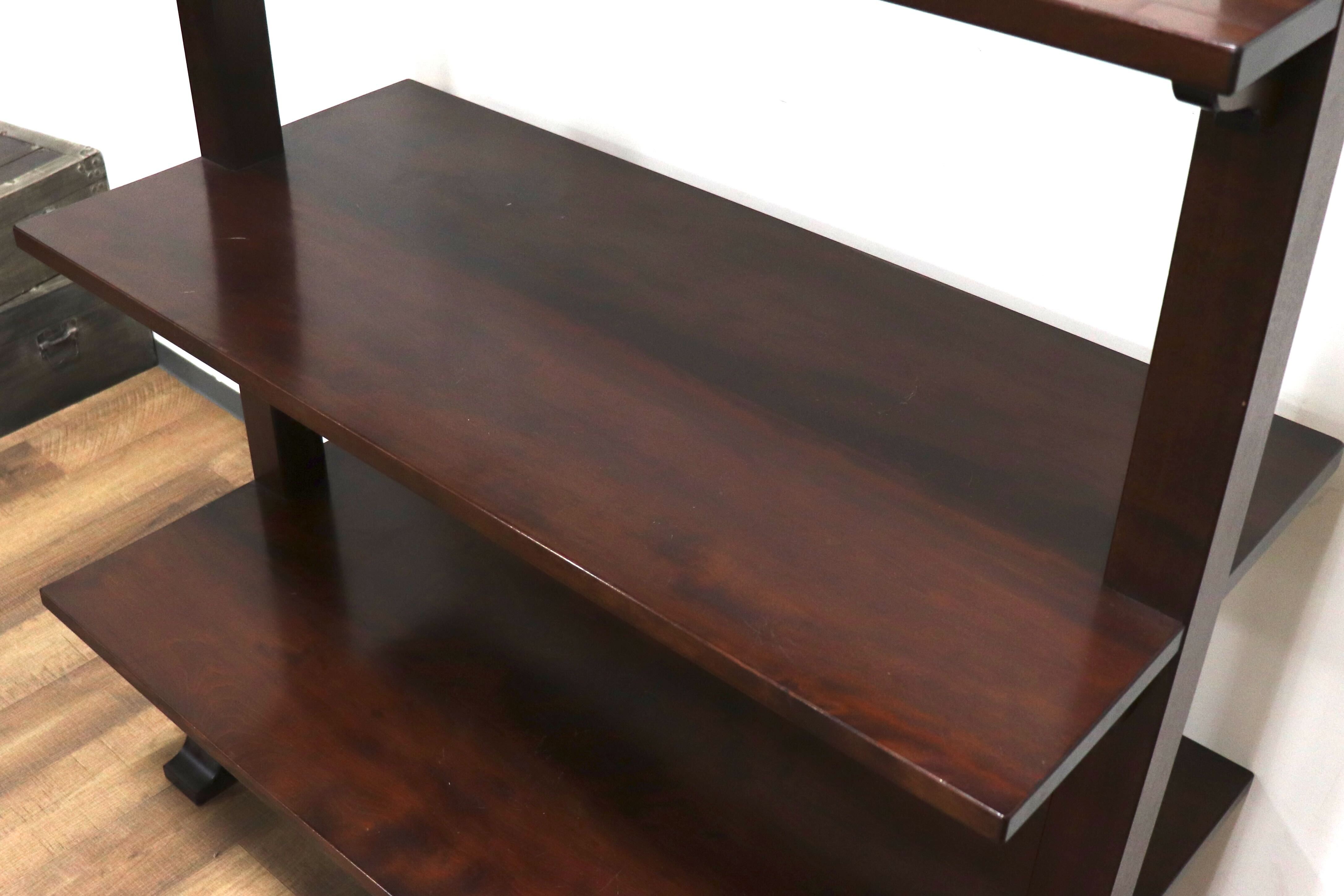 GMHN63○民芸家具 シェルフ 飾り棚 店舗什器 ミズメザクラ 無垢