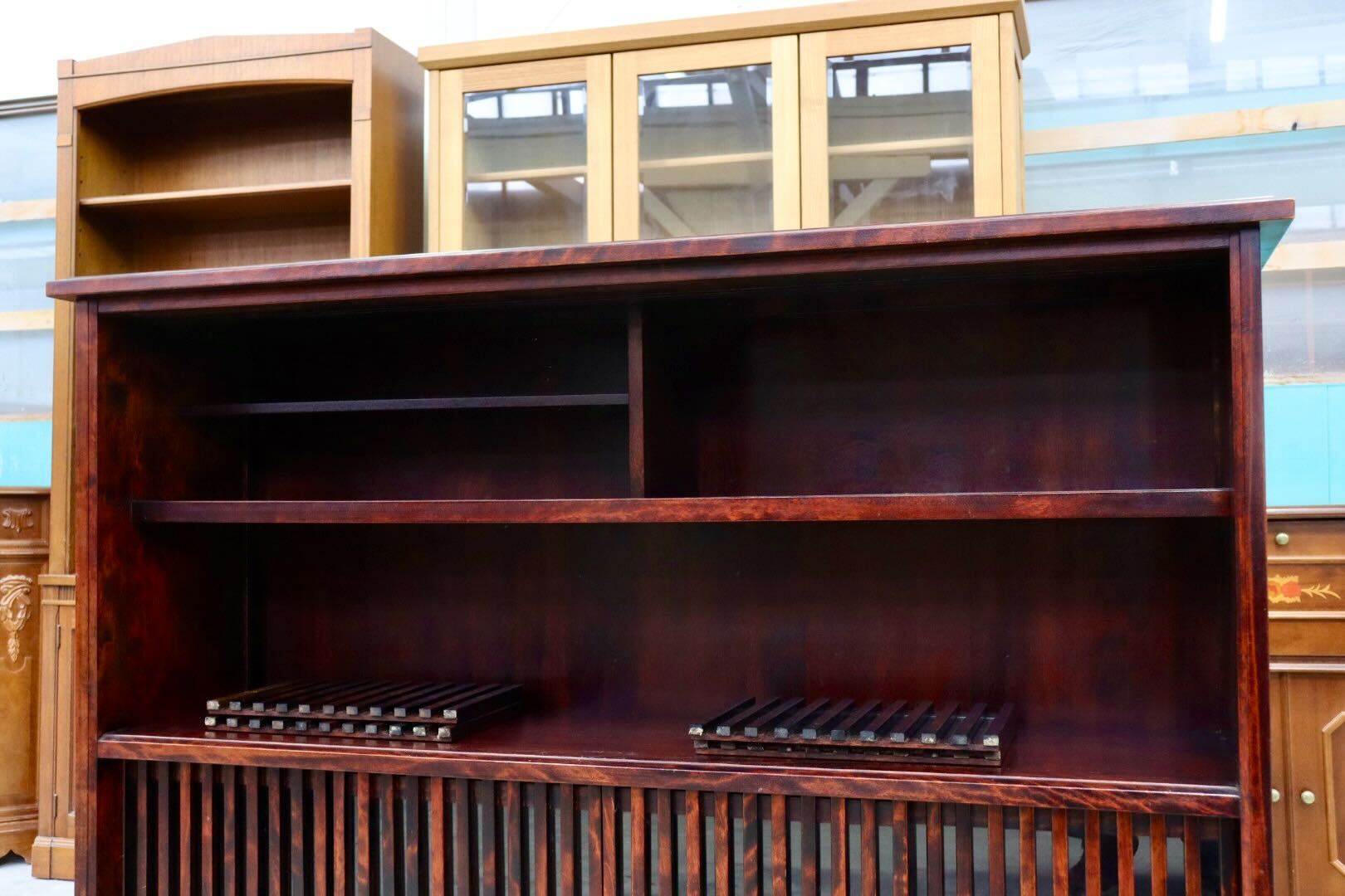 GMHS560○九州民芸家具 茶棚 飾り棚 サイドボード リビングボード