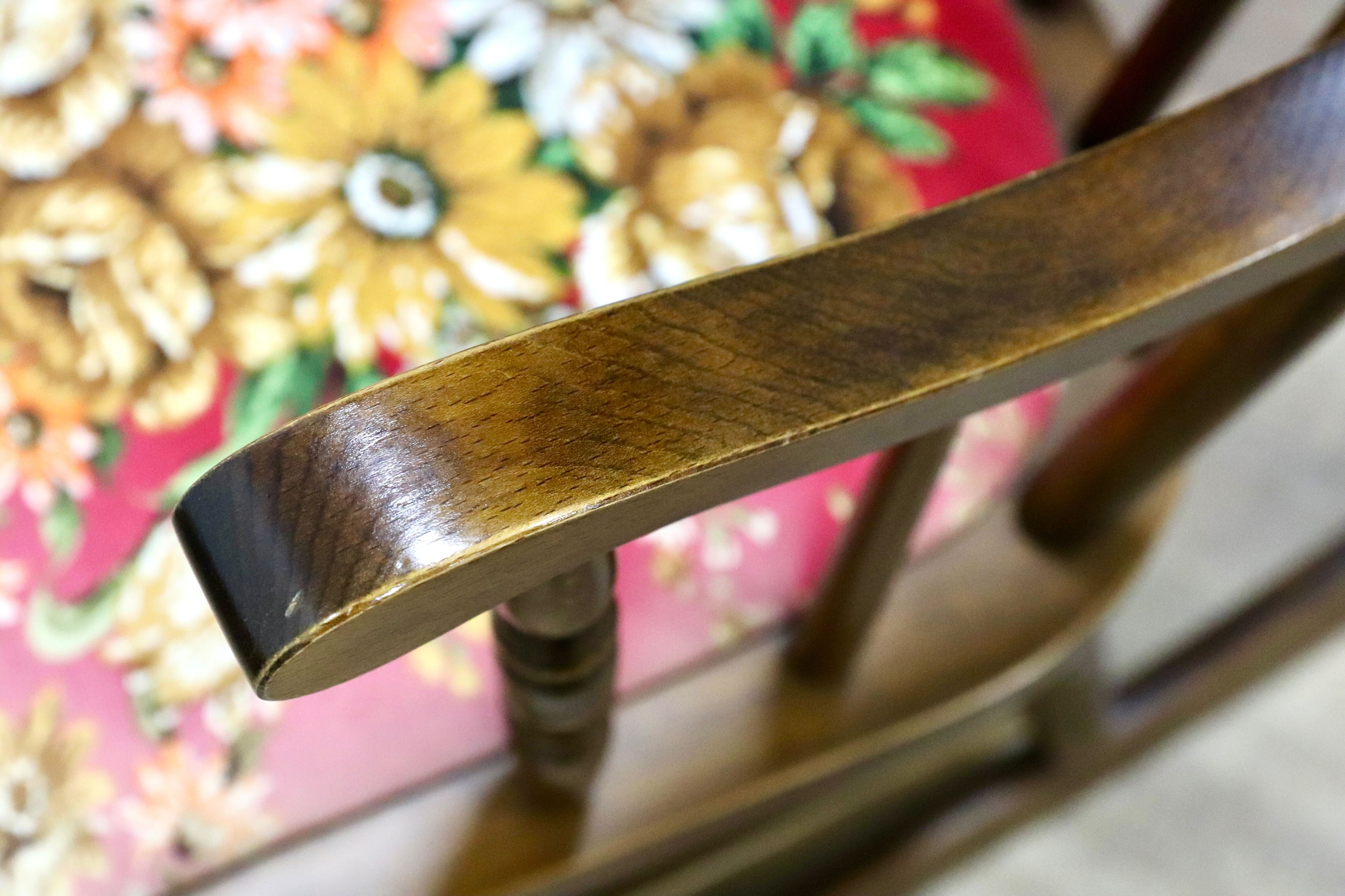 GMGS241○飛騨の家具 ヒダ ダイネット ロッキングチェア 揺り椅子