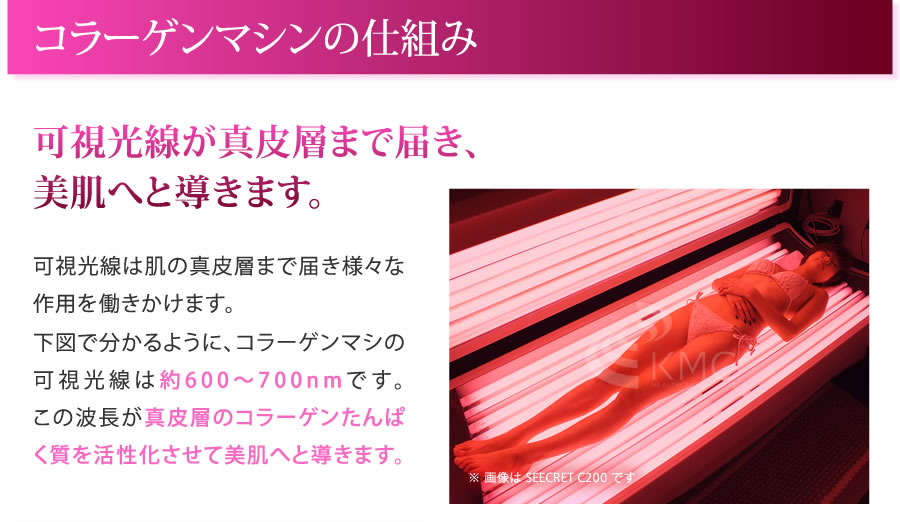 コラーゲンマシン SEECRET C200｜トレーニングマシンのレンタルと