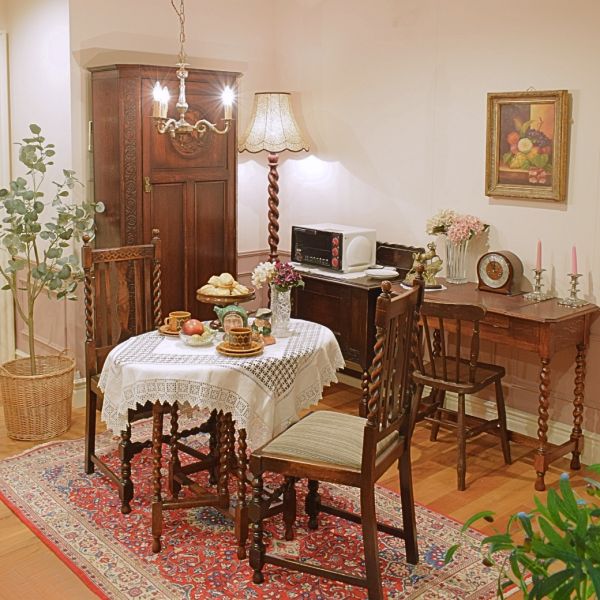 英国のアンティークおしゃれな照明、真鍮製のイギリスで見つけた