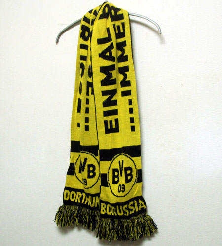 古着/USED] ドイツ製 ボルシアドルトムント サッカーマフラー ： za