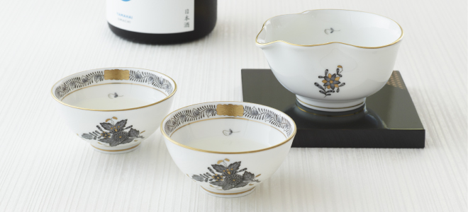 アポニー・グリーン］ 酒器セット