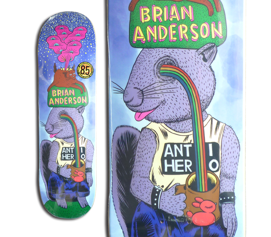 ANTI HERO BRIAN ANDERSON SOME LEGS DECK (8.5 x 31.75inch) アンチ