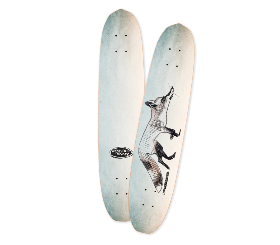 HEATED WHEEL POLARIZER FOXED DECK (6 x 27.5inch) デッキ スケート