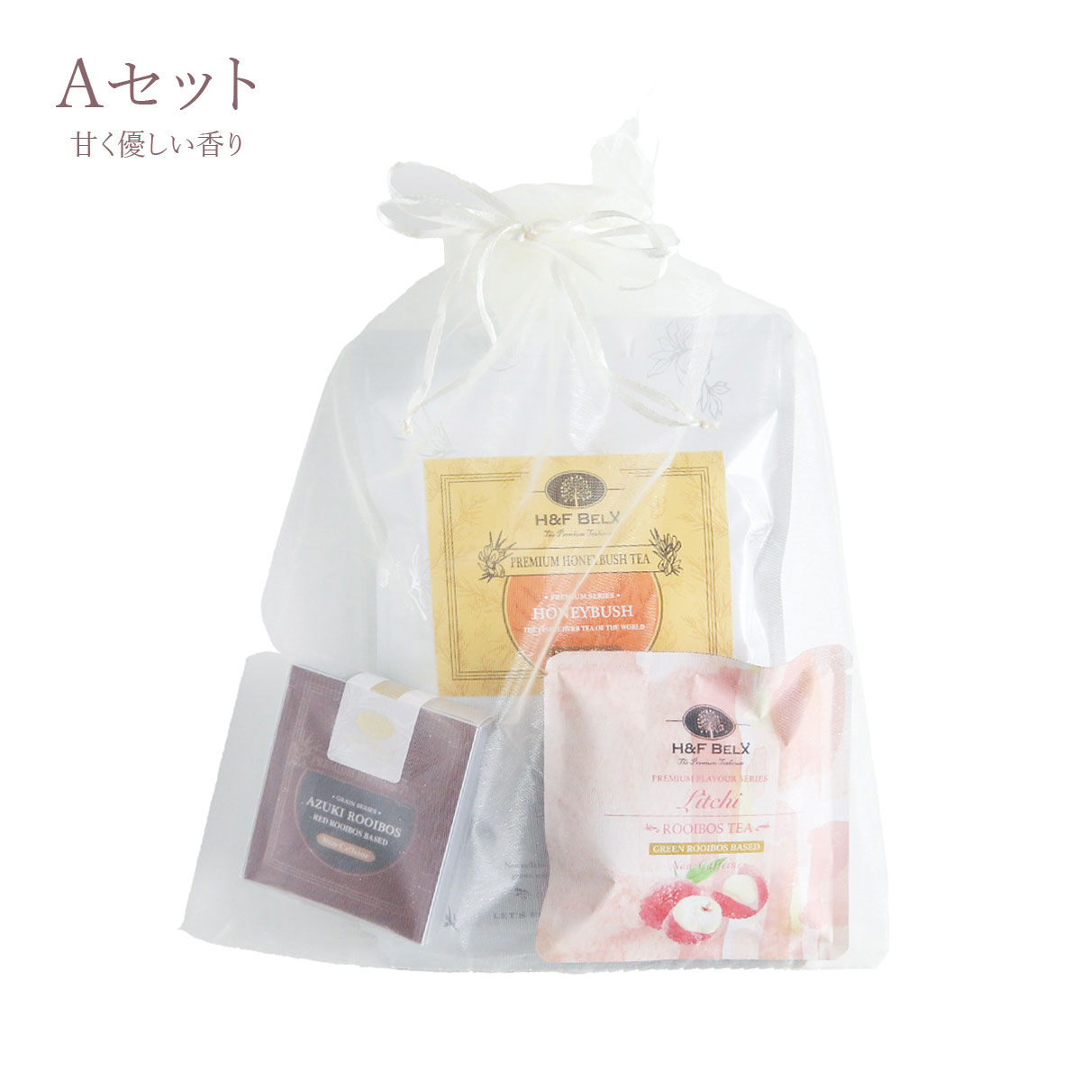 ママセット｜ノンカフェインティー3種（A/B）[M便 1/1] Giftset H&F