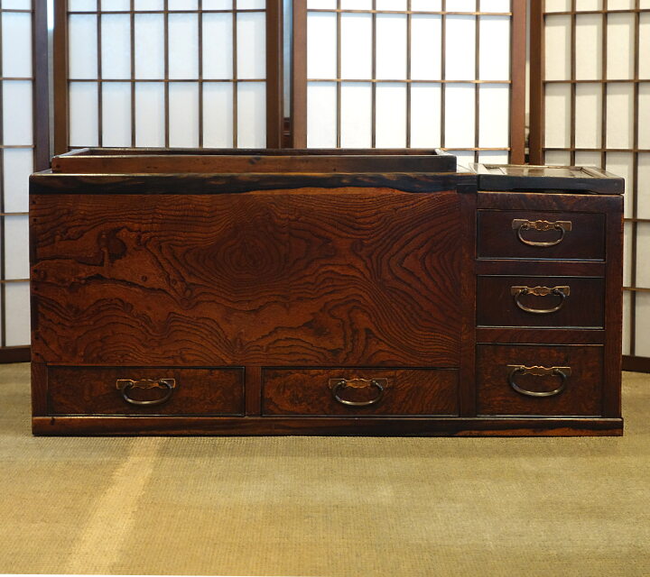 大型関東長火鉢 KT263 – 【火鉢専門通販ショップ】火鉢.shop 増田屋