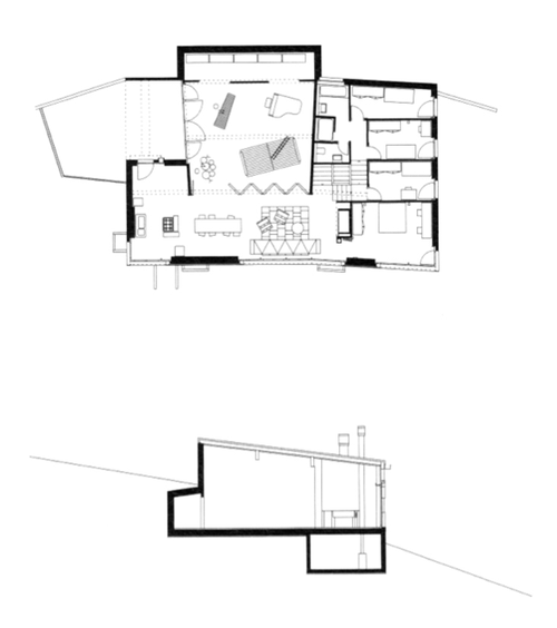 a+U 448 Peter Märkli HIC | Peter Märkli > Studio house, Rumisberg | HIC