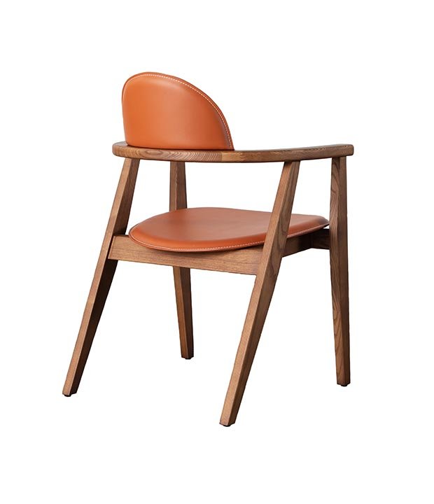 Hermes saddle leather Metiers chair - Shenzhen Xin Yean Furniture